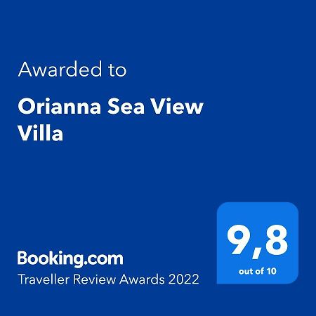 Orianna Sea View Villa Jenádi Kültér fotó