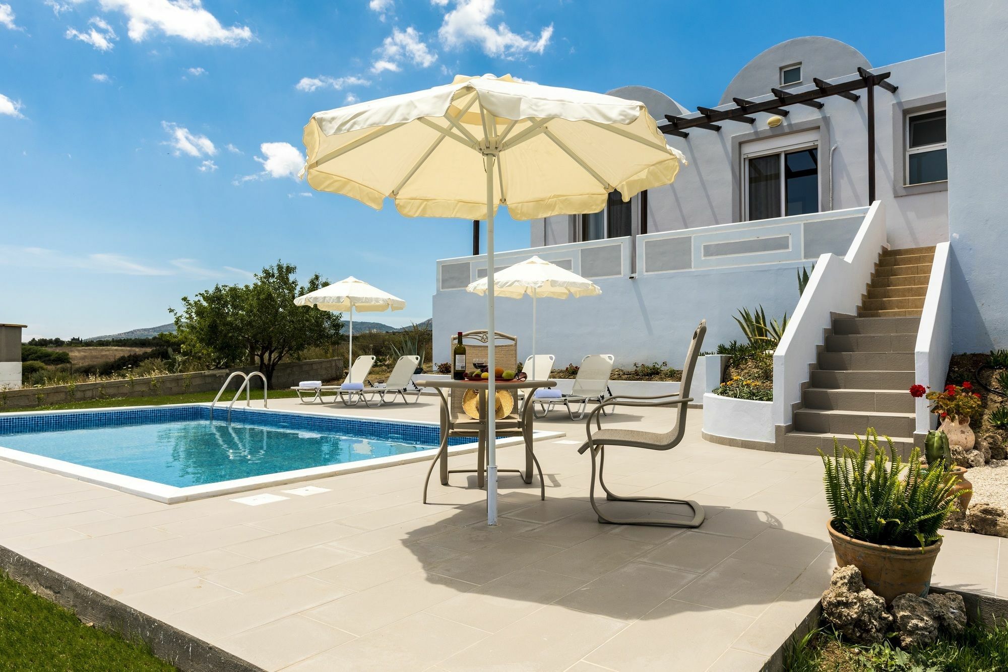Orianna Sea View Villa Jenádi Kültér fotó