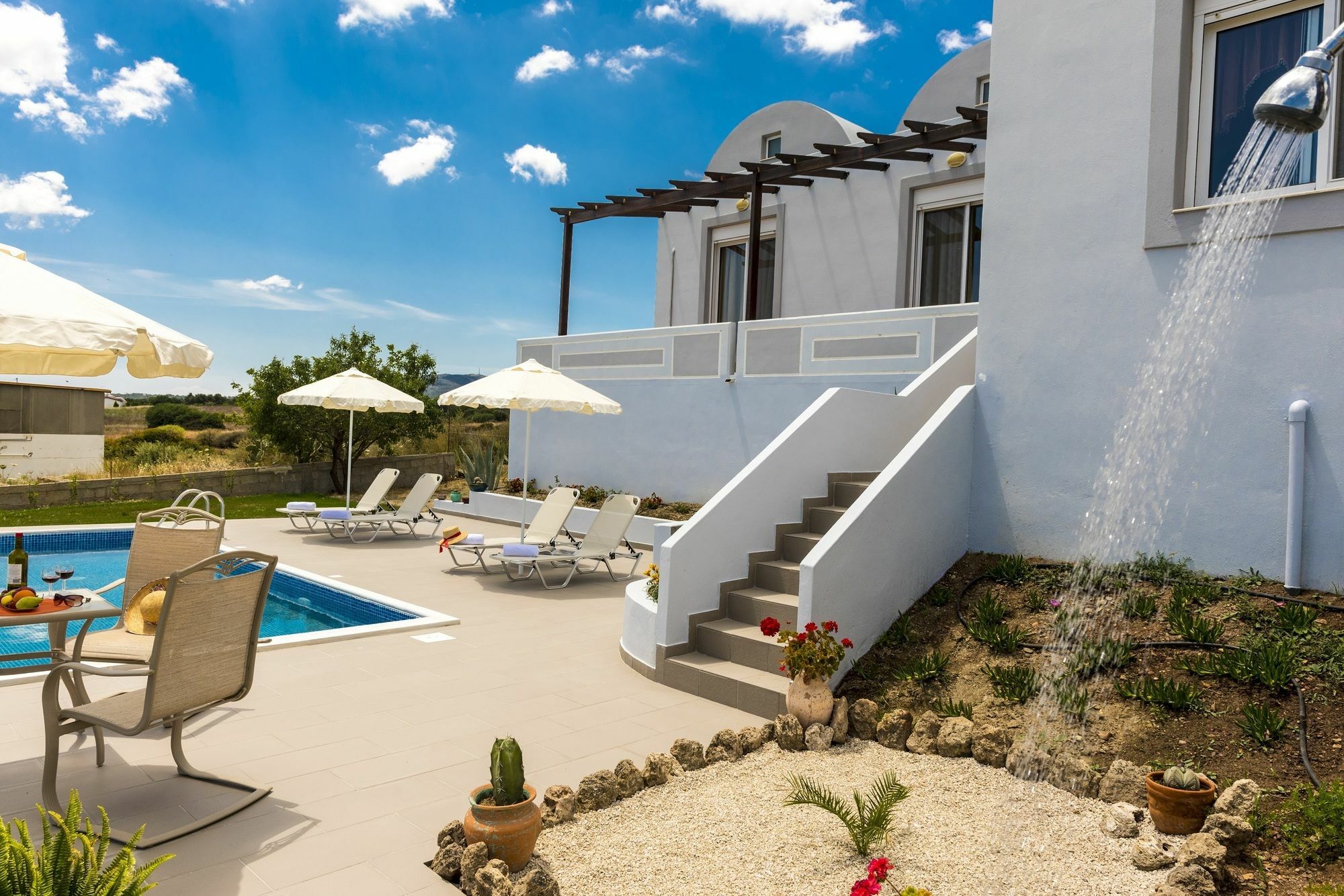 Orianna Sea View Villa Jenádi Kültér fotó