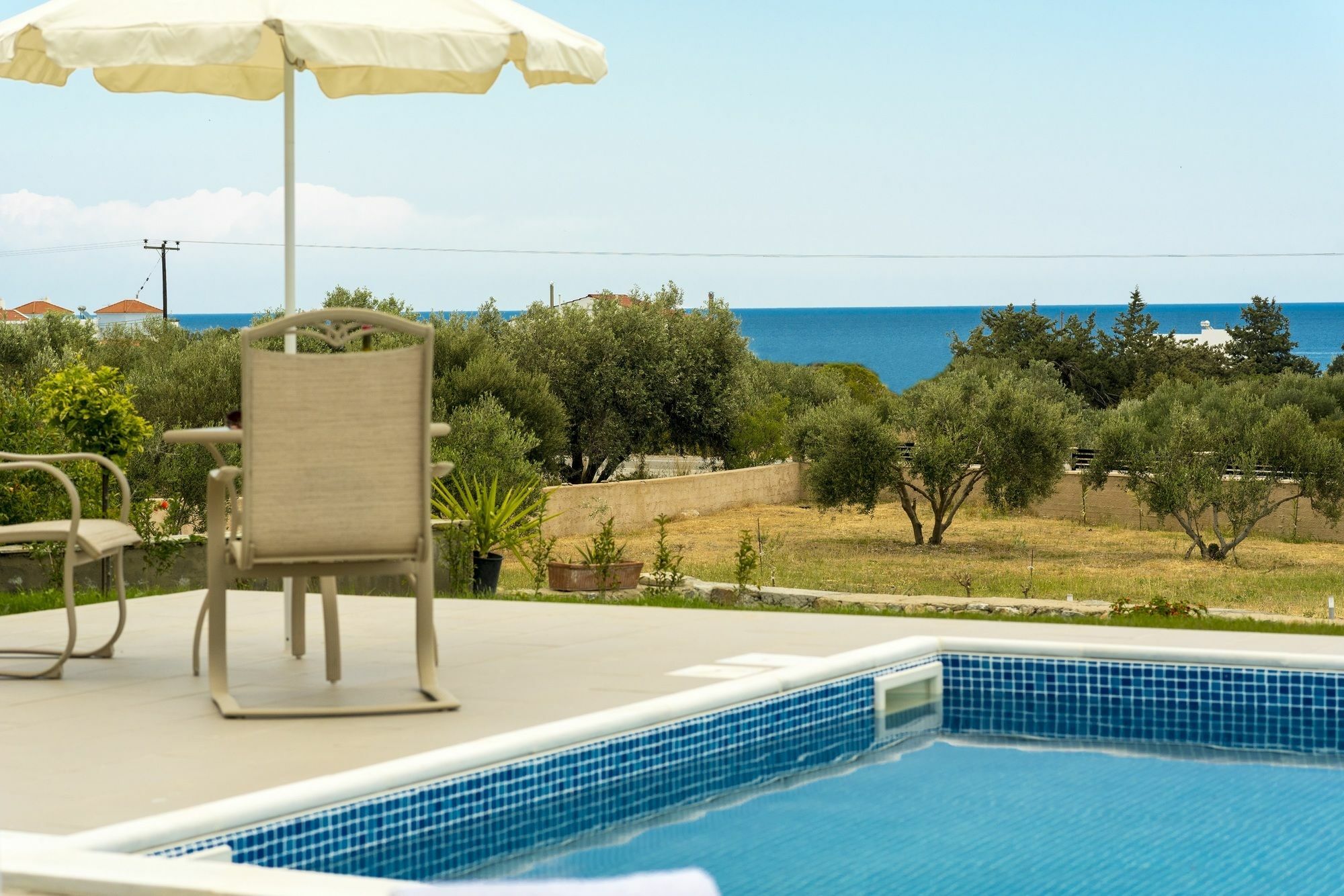 Orianna Sea View Villa Jenádi Kültér fotó