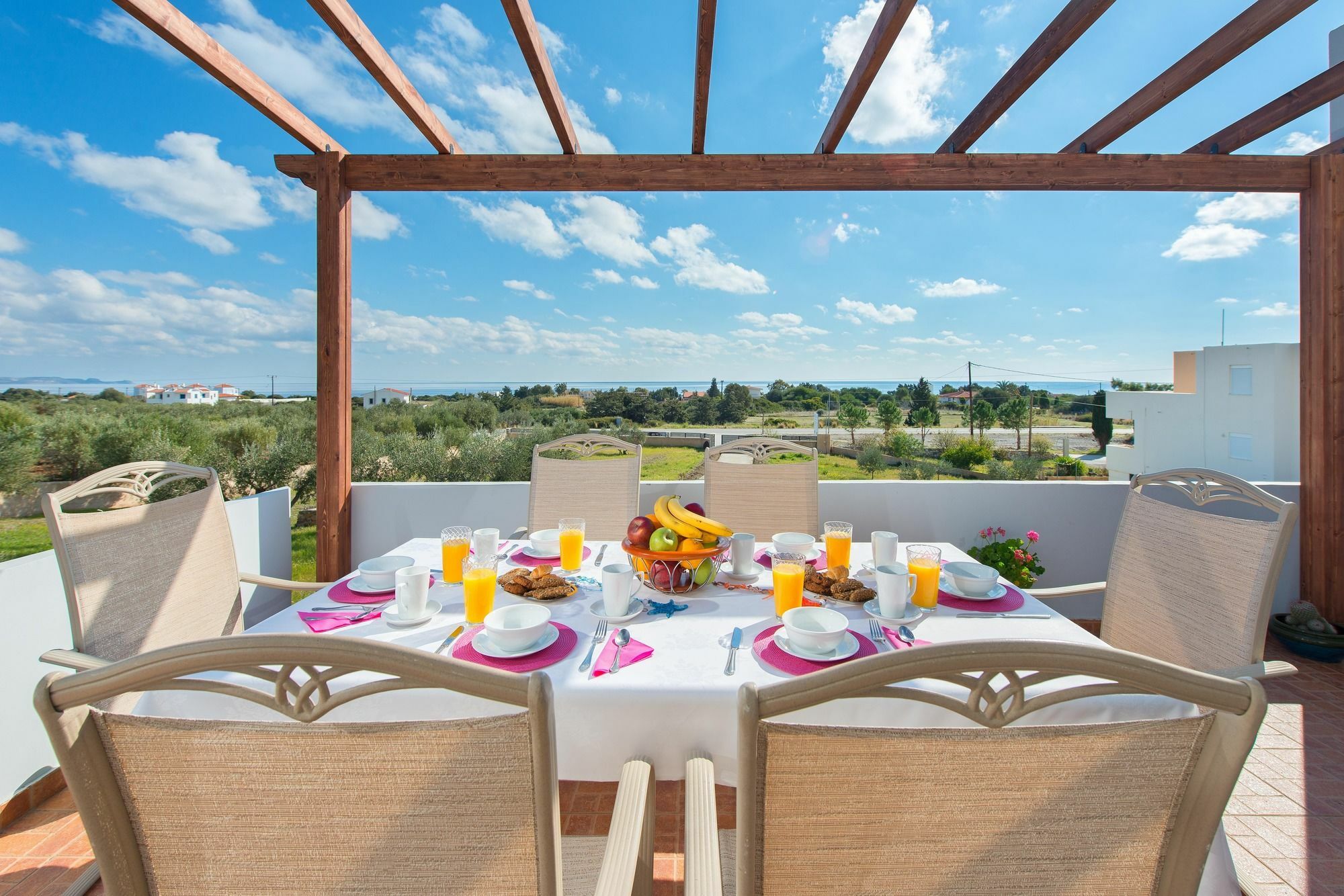 Orianna Sea View Villa Jenádi Kültér fotó