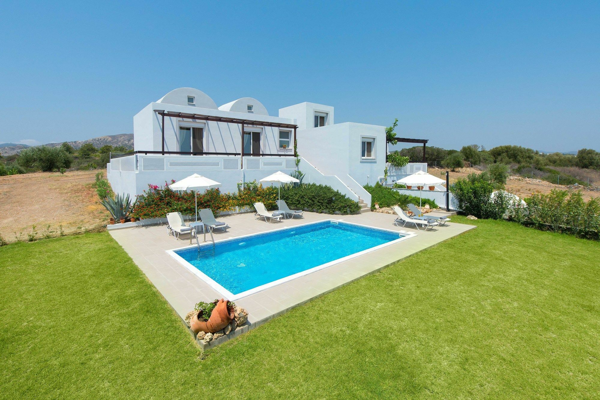 Orianna Sea View Villa Jenádi Kültér fotó