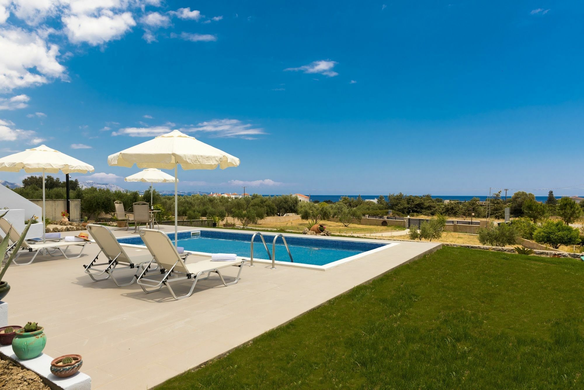 Orianna Sea View Villa Jenádi Kültér fotó