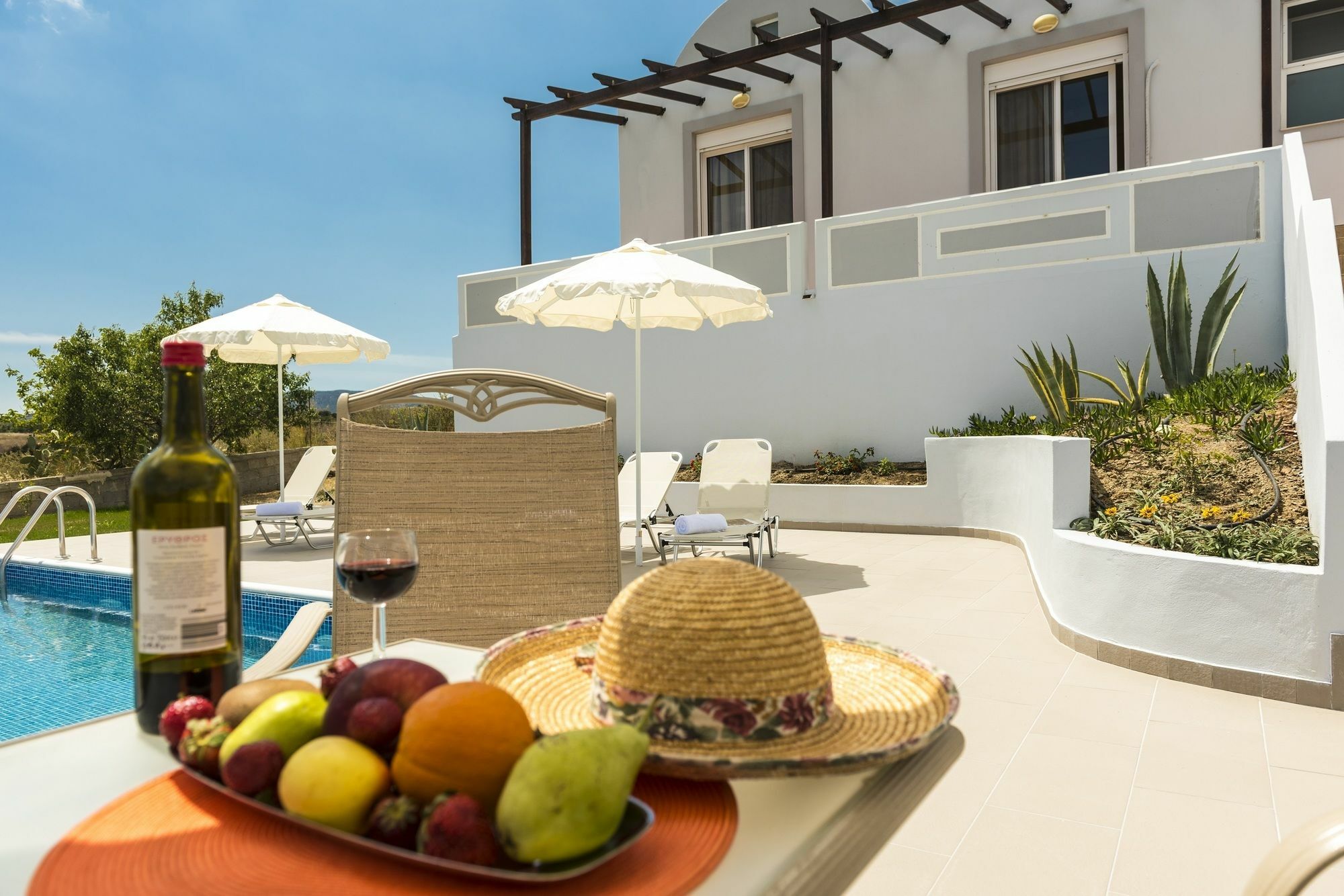 Orianna Sea View Villa Jenádi Kültér fotó