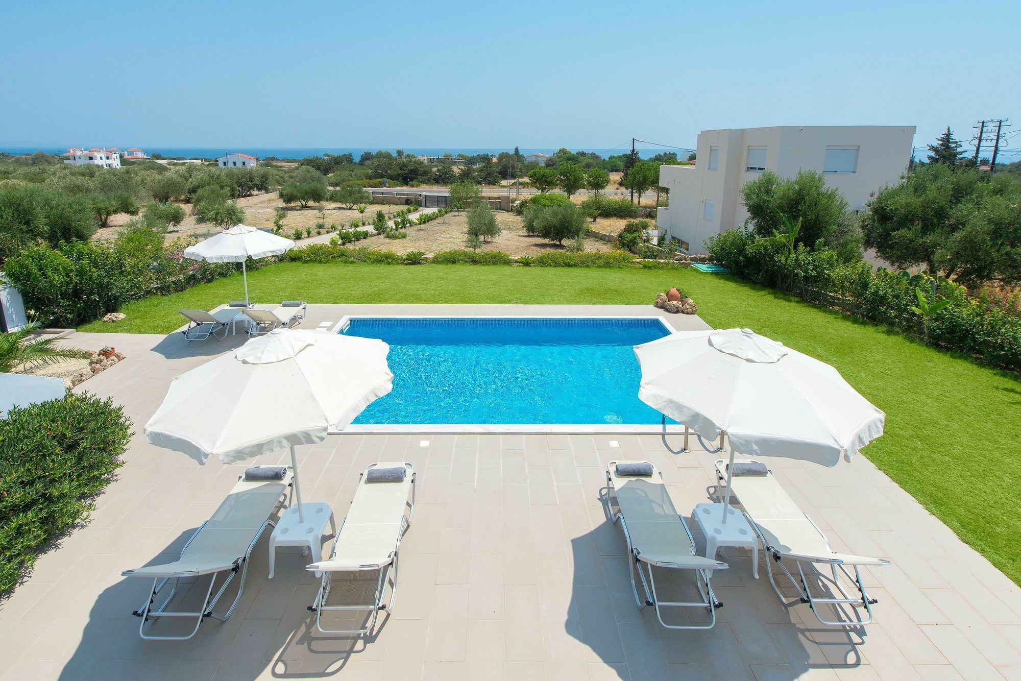 Orianna Sea View Villa Jenádi Kültér fotó